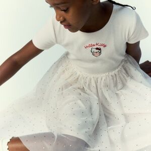H&M Girls Hello Kitty Tulle Dress